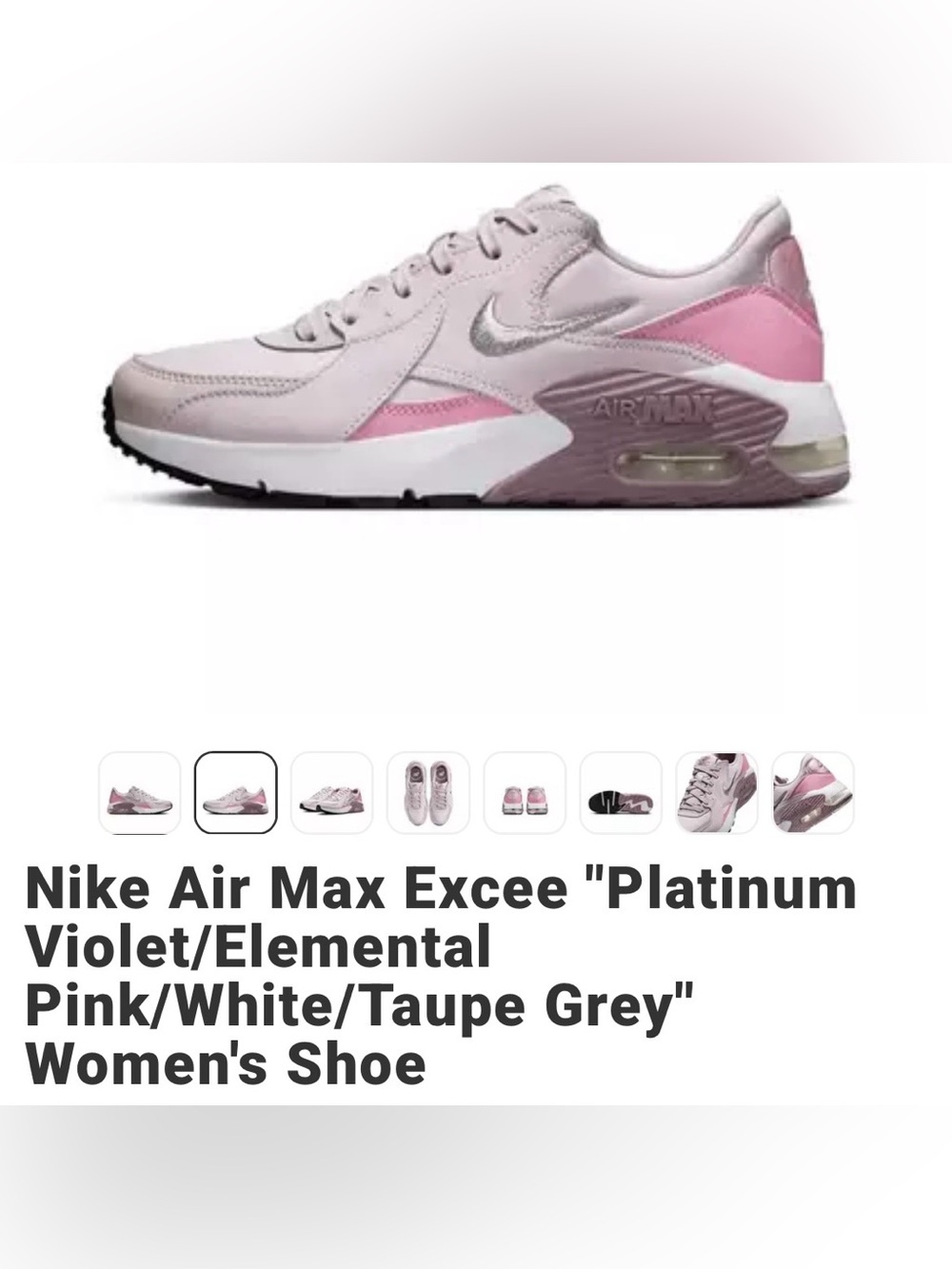 Nike Air Max Excee Women's Size 9